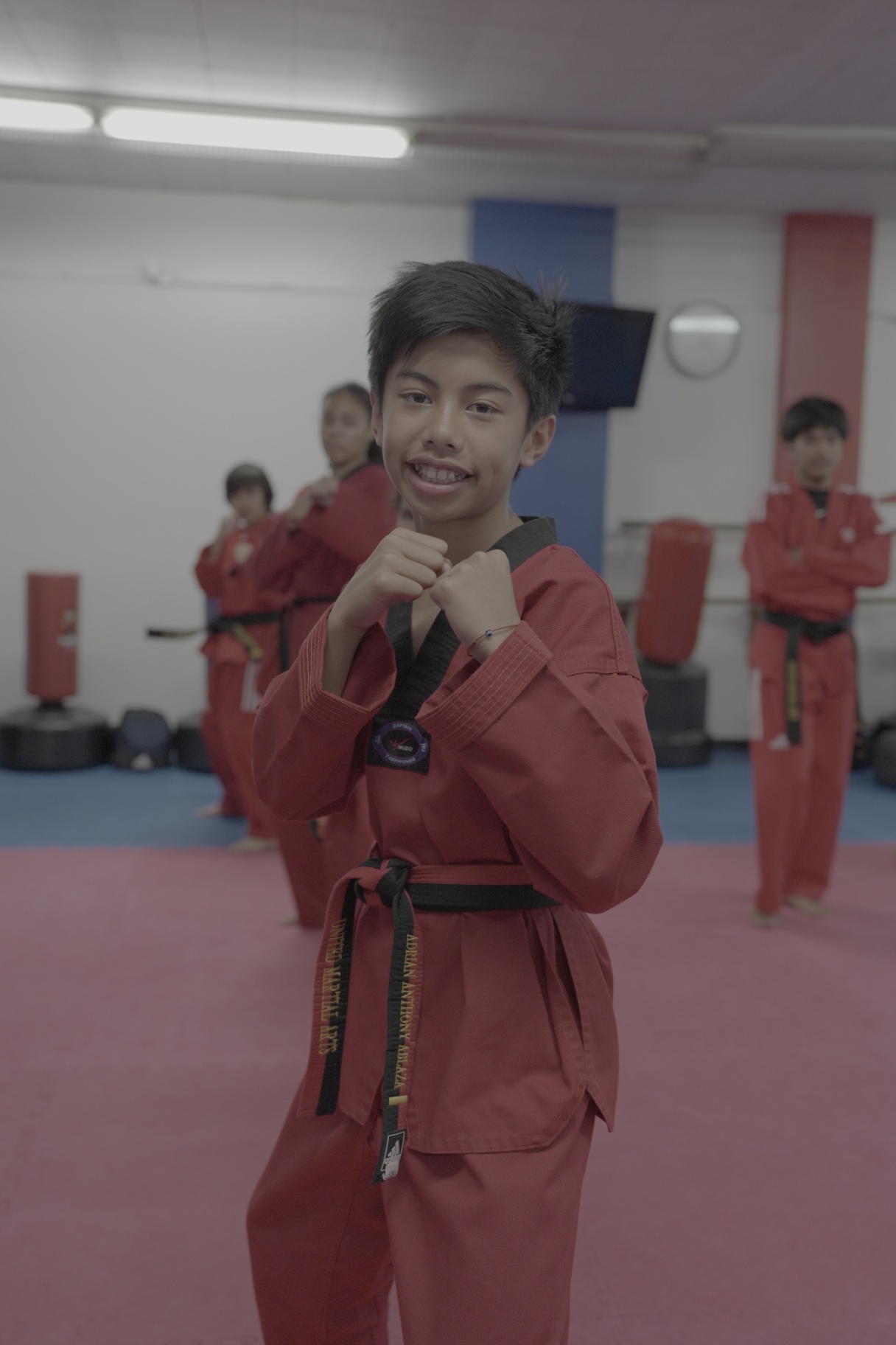 United Martial Arts students in class